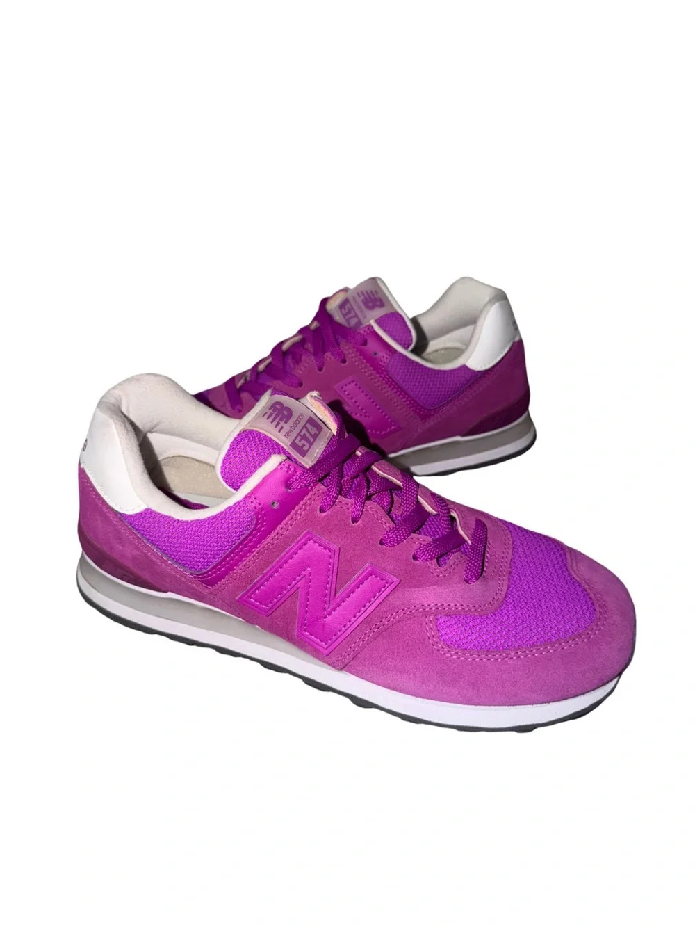 New Balance Women’s Purple 574 Classic Sneaker size 12 men’s 10